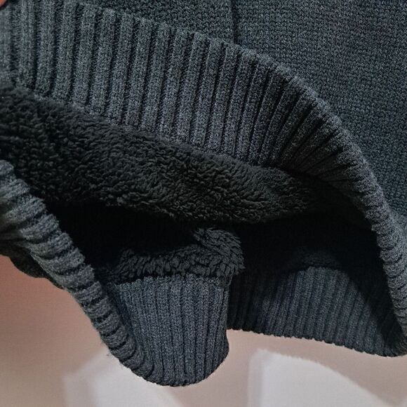 Vintage Field & Stream Zip-Up Sweater Fleece Lined Jacket Embroidered XL Gray - Picture 16 of 16